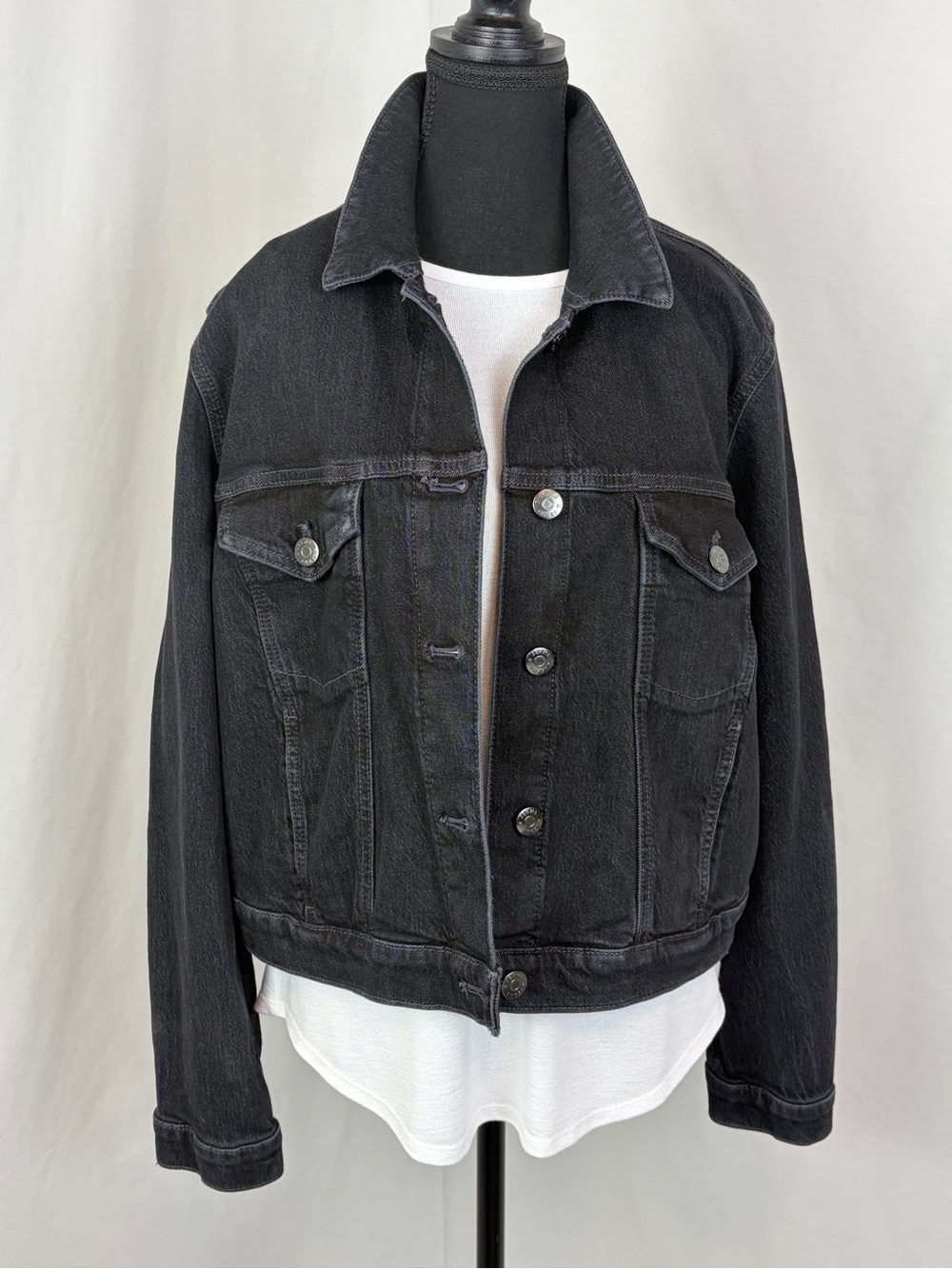 Reitmans Black Denim Jacket for Women